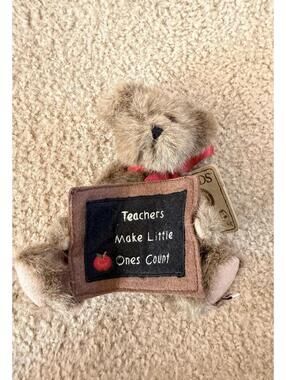 Vintage NWT Boyds Bear "Teacher" Plush